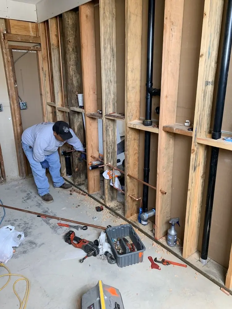 Commercial rough-in plumbing for Trenchless Sewer Repair in Brooklyn Park